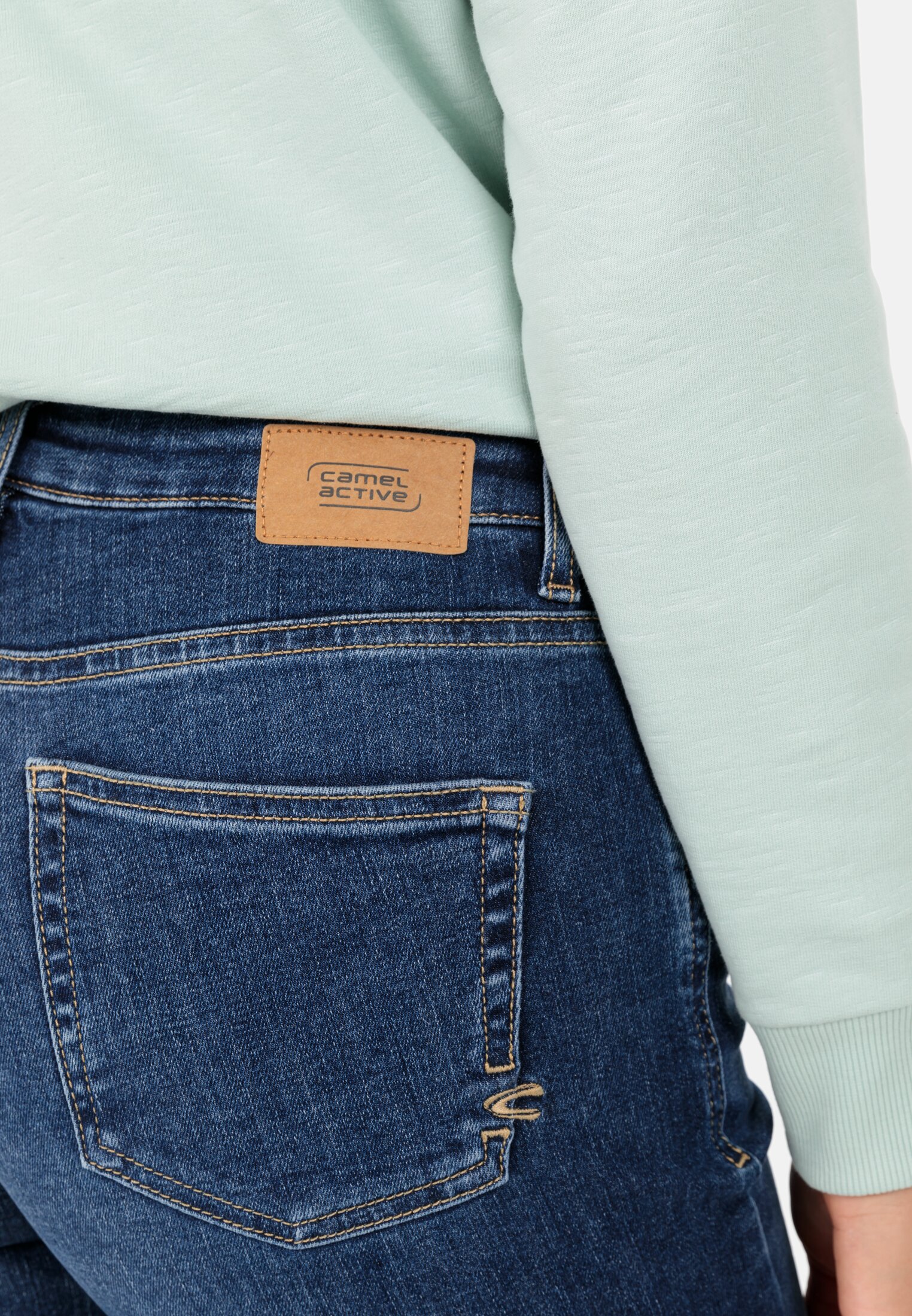 5-pocket jeans | camel Damen | 26/30 in Blue for active