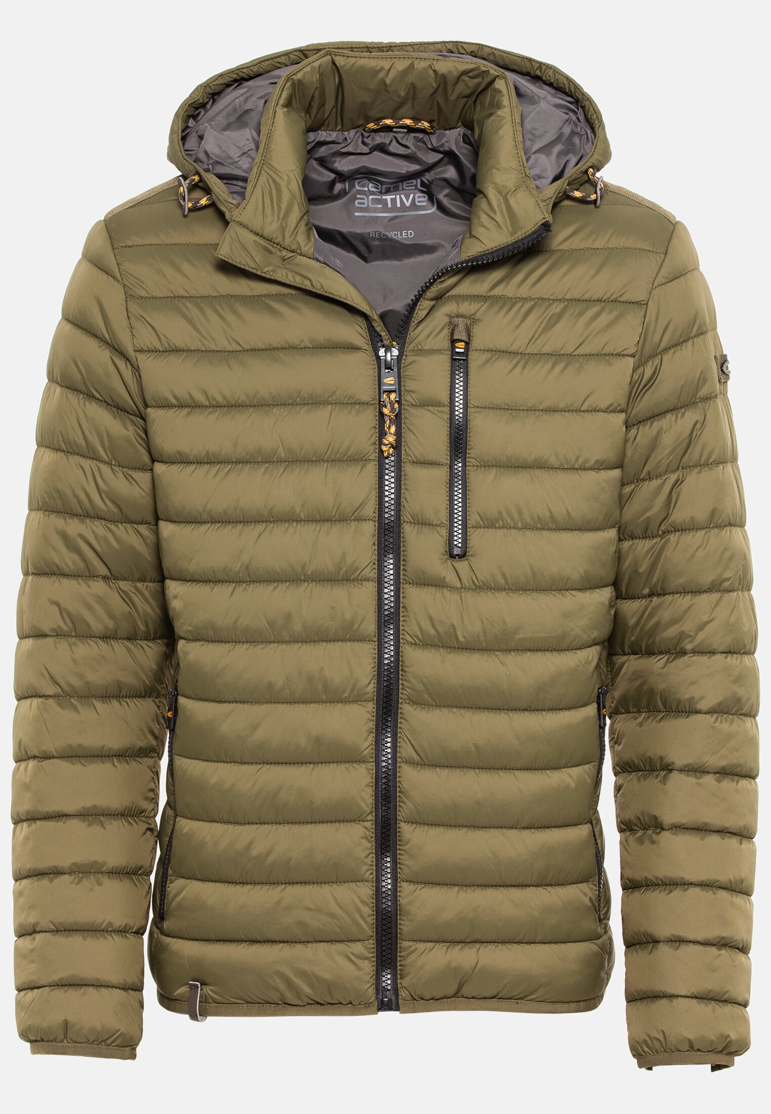Quilted blouson for | Brown Olive 48 in Herren | act camel