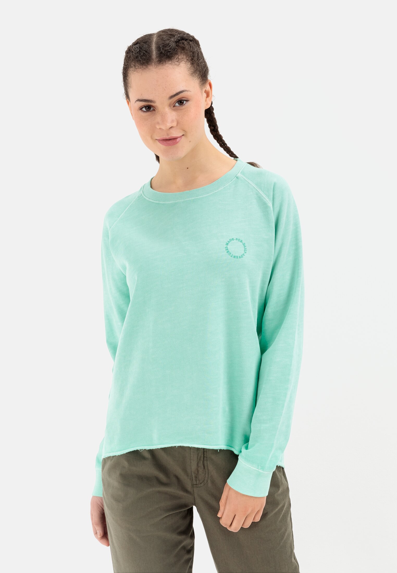 camel | active Damen | Green for in Sweatshirt S