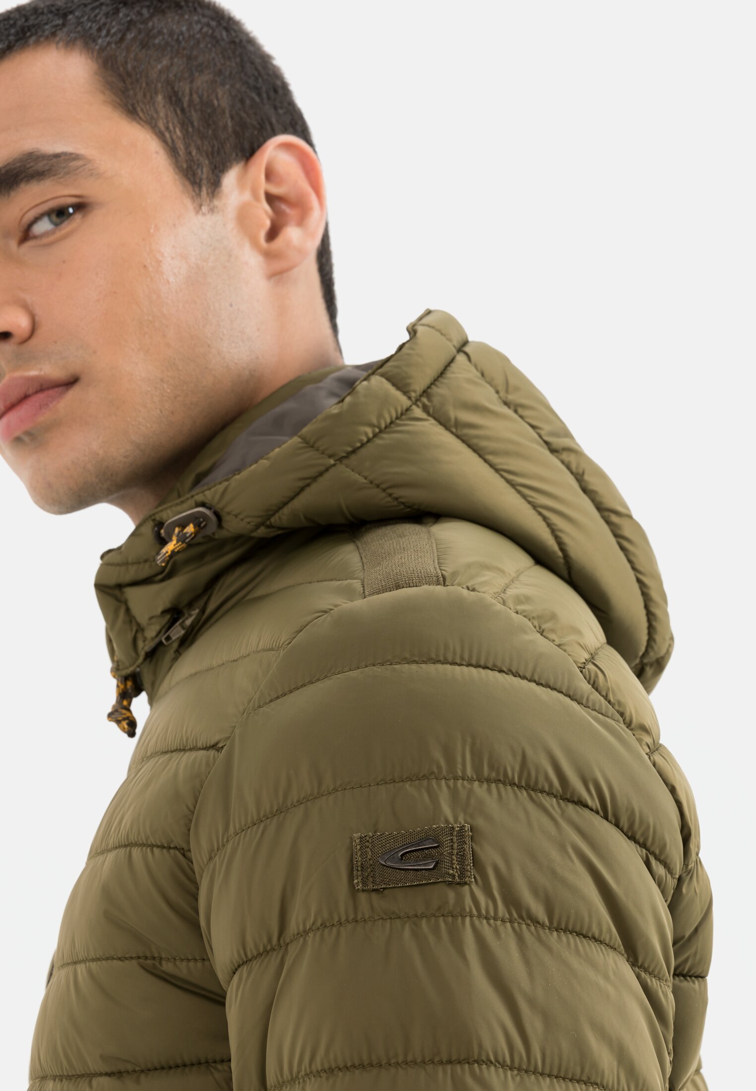 Quilted blouson for Brown camel act in | Olive | 48 Herren