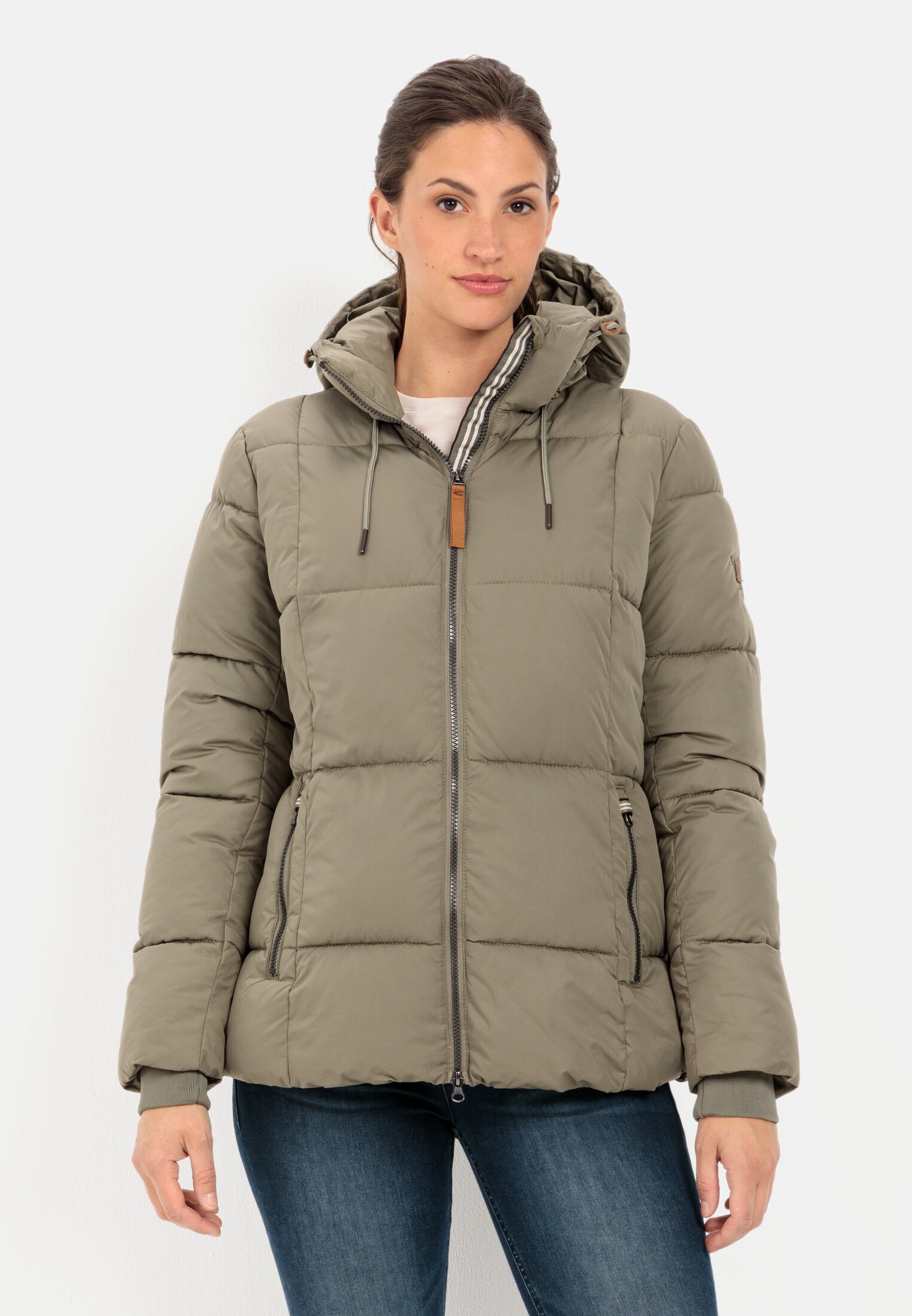 Puffer jacket for Damen in Green | 36 | camel active