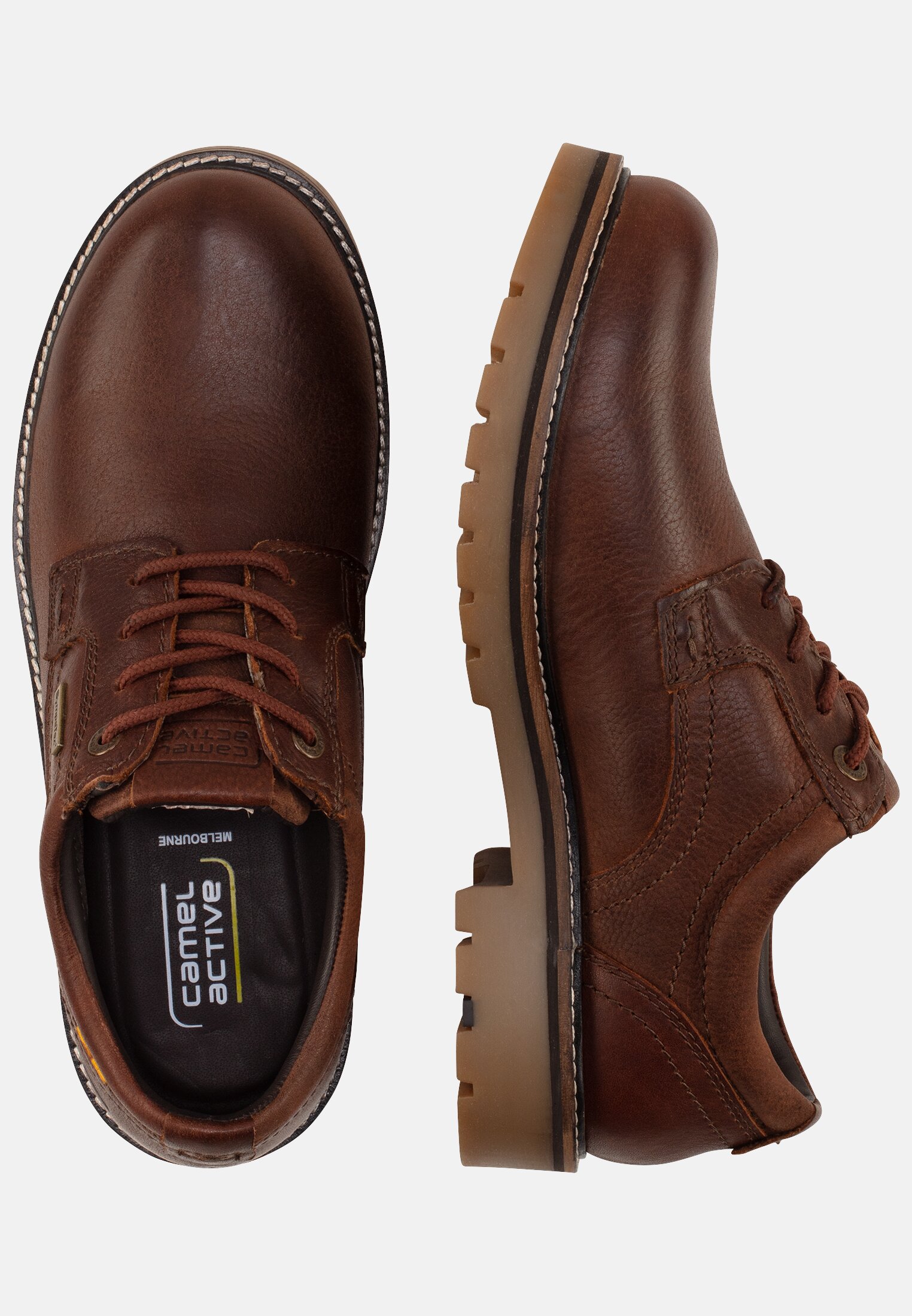 Lace-up shoes for Herren in Brown | 40 | camel active