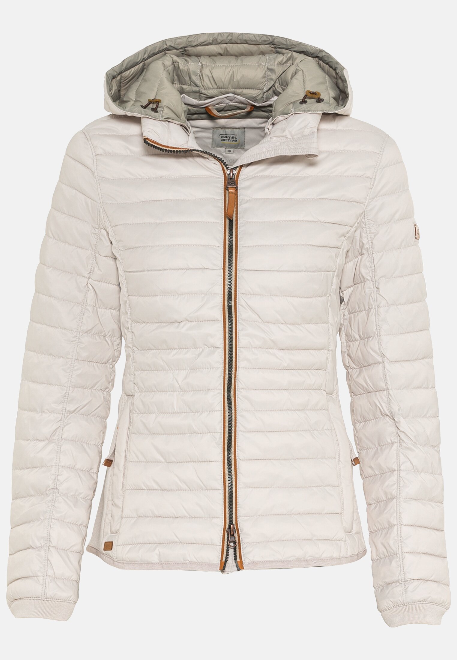 Jacket 40 camel active White | Quilted Damen for | in