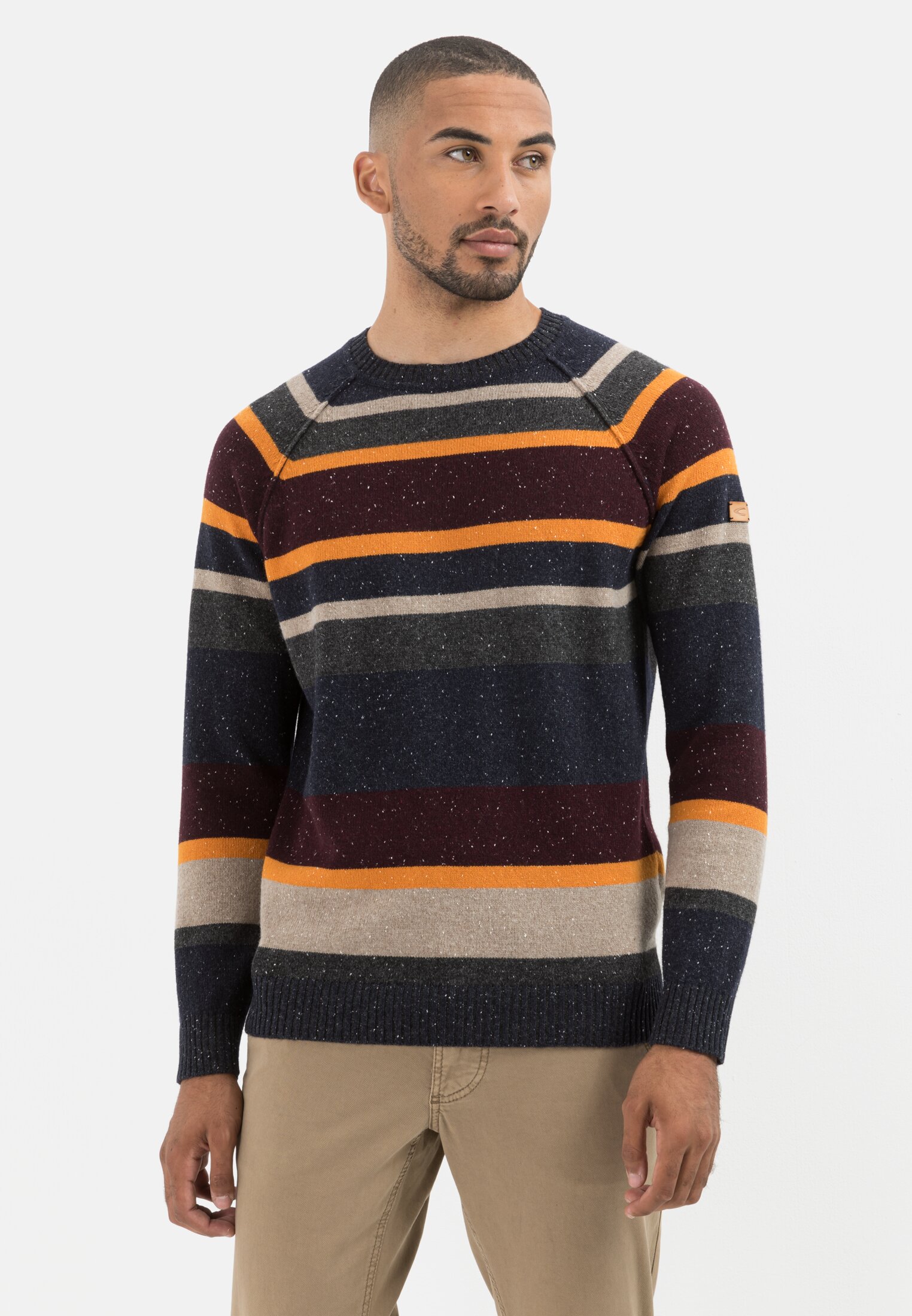 sweater for Herren Red-Orange | 6XL camel act