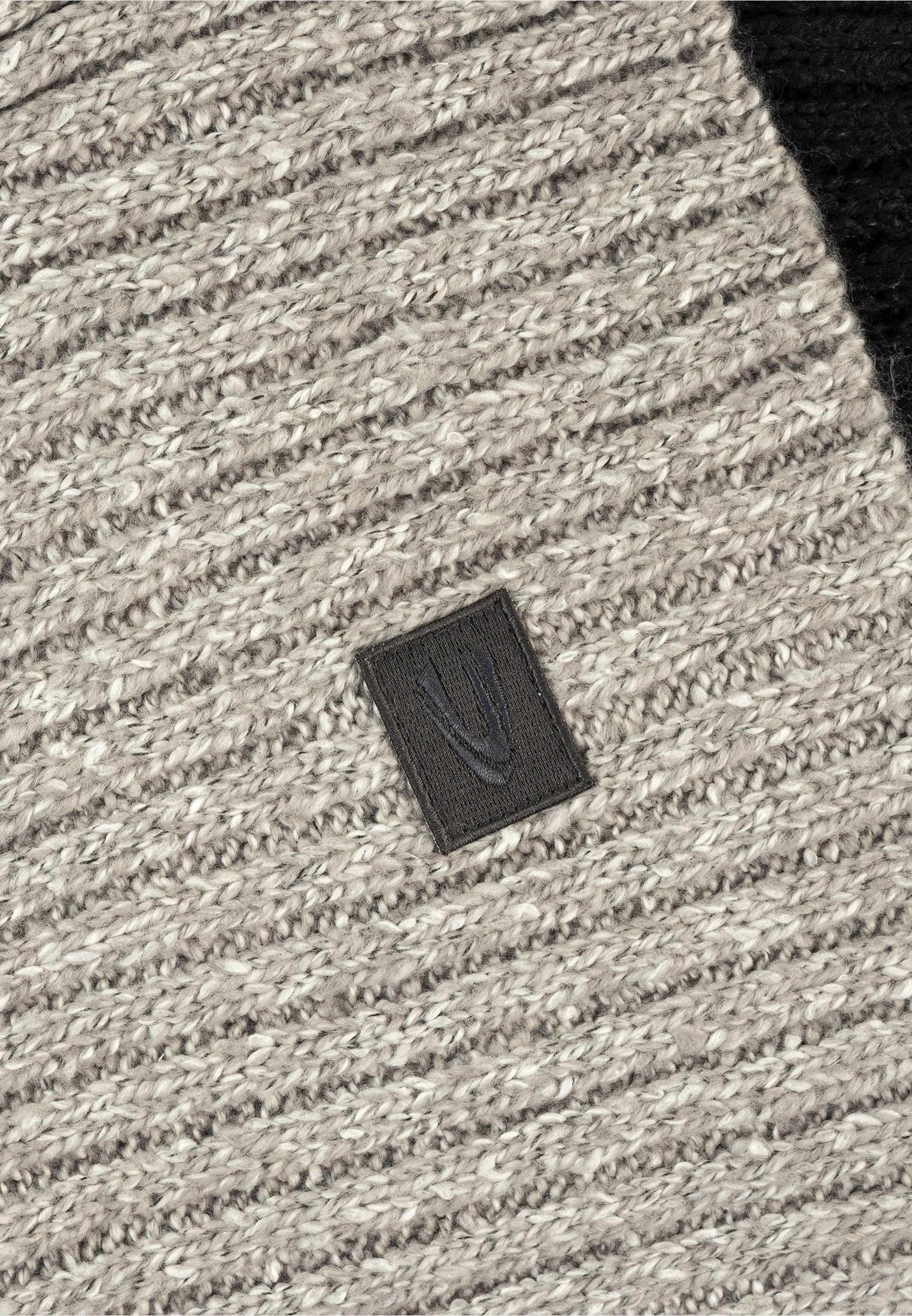 Ribbed knitted scarf | Light Grey | OS | 407330-4V33-10-OS