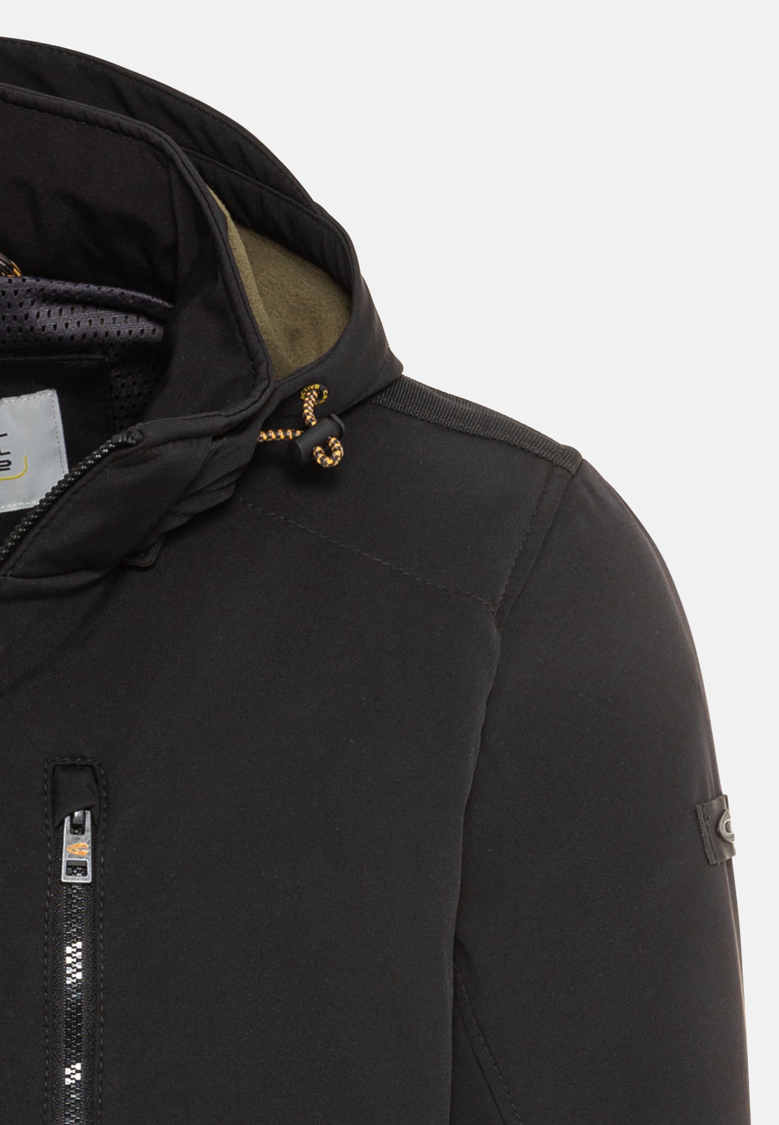 jacket Herren 54 Black active | for Softshell | in camel