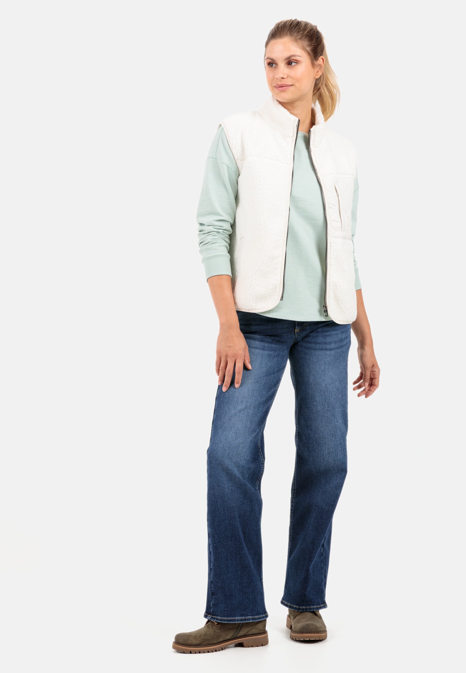 camel for | active 5-pocket jeans | in Damen 26/30 Blue
