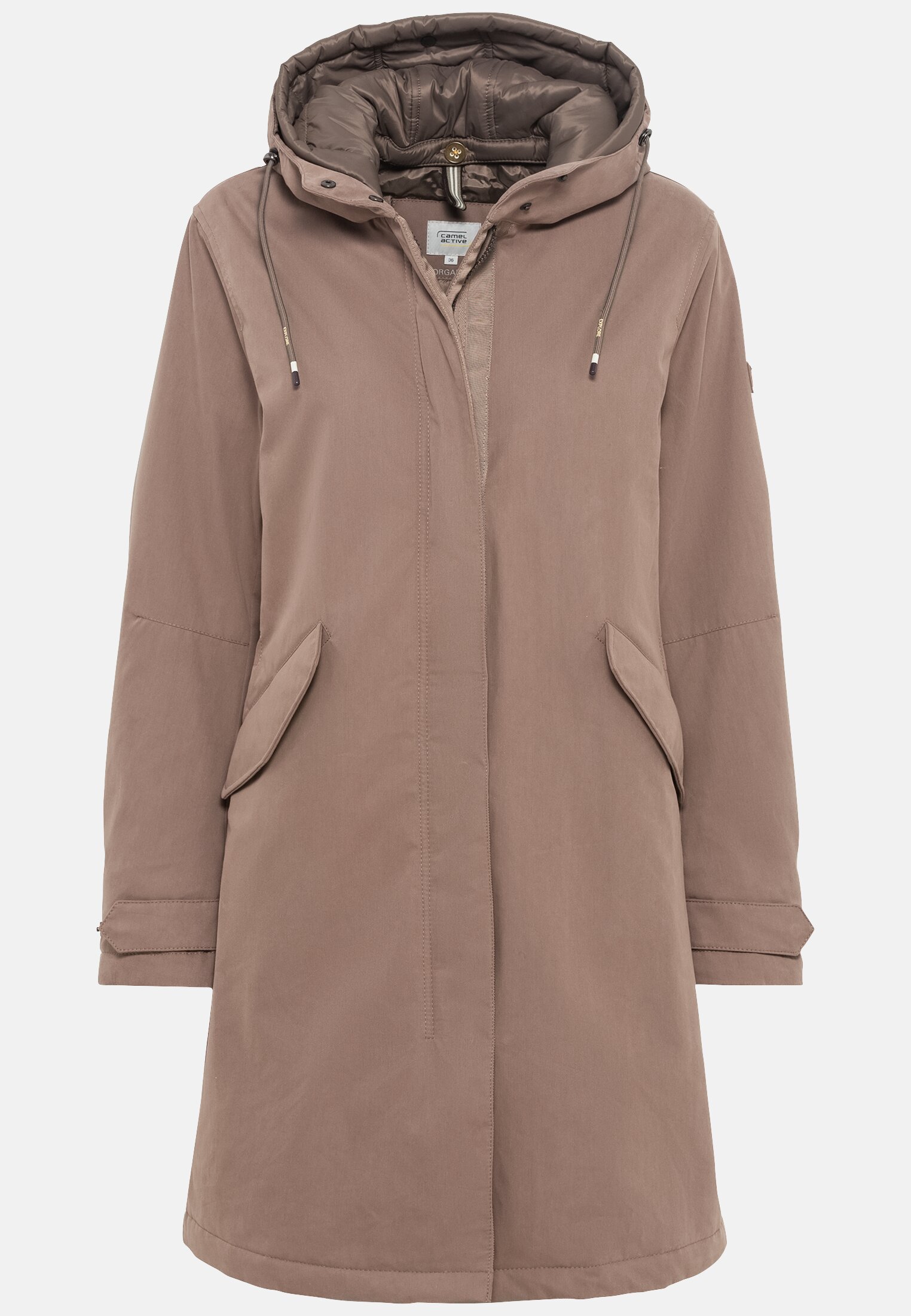Functional coat for Damen in Brown | 34 | camel active