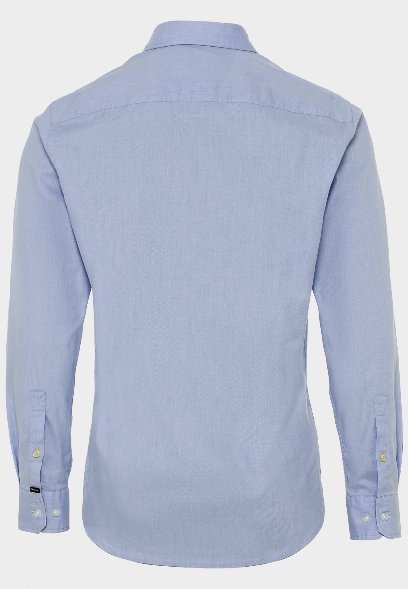 Long sleeve shirt with button down collar | Light Blue | S | 409111 ...